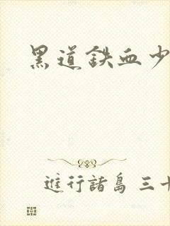 黑道铁血少年