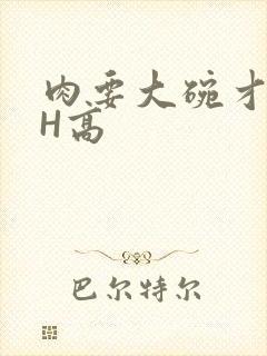 肉要大碗才好吃H高