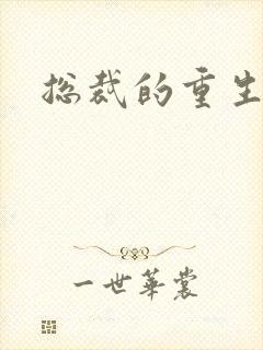 总裁的重生娇妻