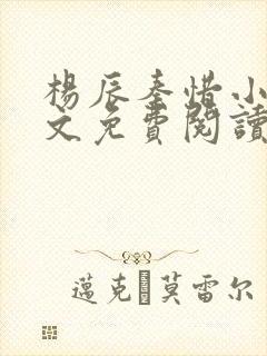 杨辰秦惜小说全文免费阅读完整版