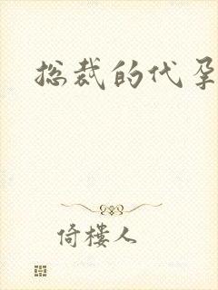 总裁的代孕女友