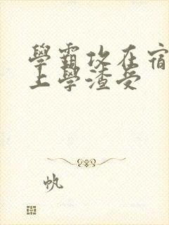 学霸攻在宿舍强上学渣受