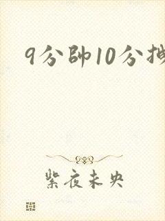 9分帅10分拽