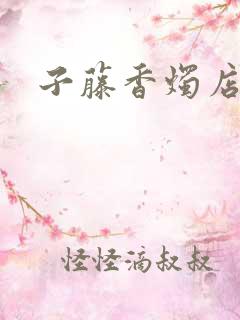 子藤香烛店手札