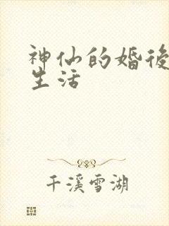 神仙的婚后都市生活