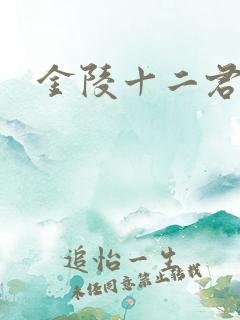 金陵十二君