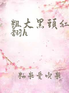 粗大黑头红肿外翻h