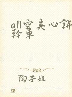 all空夹心饼干车