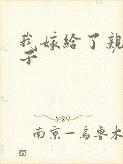 我嫁给了亲生儿子