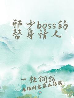 邪少boss的替身情人