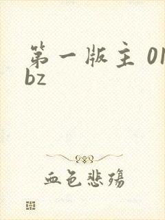 第一版主 01bz