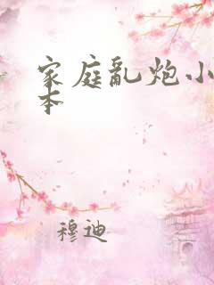 家庭乱炮小说全本