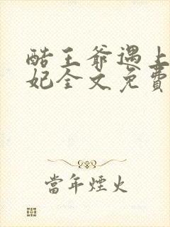 酷王爷遇上穿越妃全文免费阅读