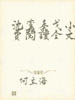 沈鸾秦戈小说免费阅读全文