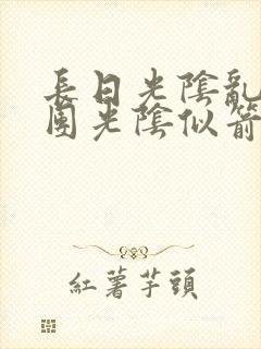 长日光阴乱作一团光阴似箭