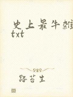 史上最牛杂货铺txt