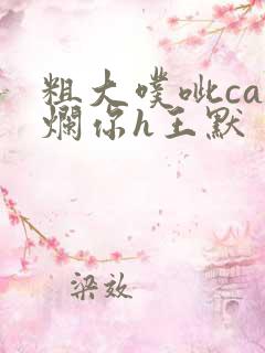 粗大噗呲cao烂你h王默