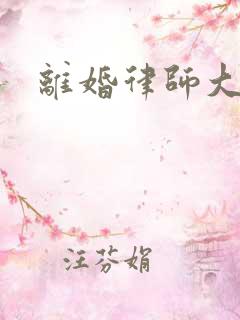 离婚律师大结局