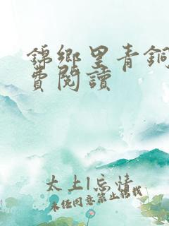 锦乡里青铜穗免费阅读