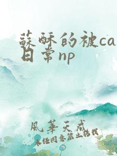 苏酥的被cao日常np
