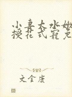 小妻太水嫩陆教授花式宠免费阅读 小说