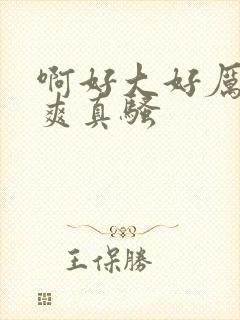 啊好大好厉害好爽真骚