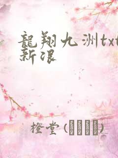 龙翔九洲txt新浪