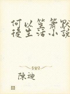 何以笙箫默之婚后生活小说