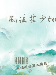 风流花少txt