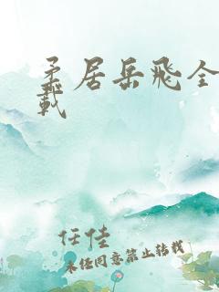 柔居岳飞全传下载