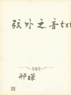 弦外之音txt
