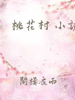桃花村 小说