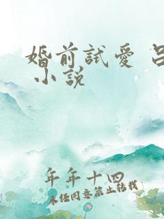 婚前试爱 吕颜 小说