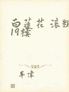 白莲花 滚粗 19楼