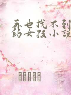再也找不到曾经的女孩小说