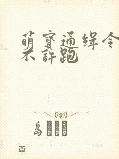 萌宝通缉令妈味不许跑