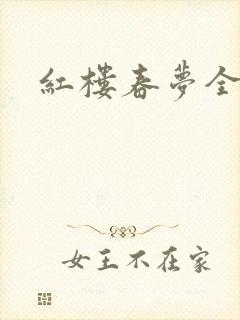 红楼春梦全集