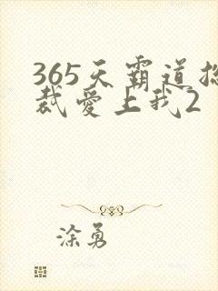 365天霸道总裁爱上我2