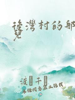 后湾村的那些事儿