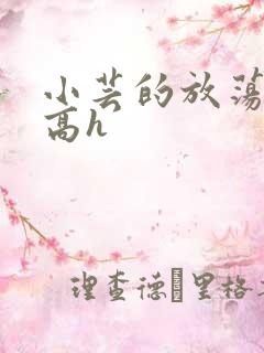 小芸的放荡日记高h