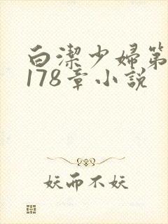 白洁少妇第1一178章小说