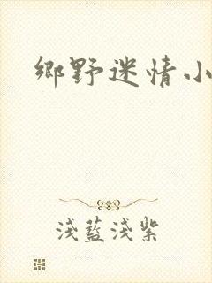 乡野迷情小村医