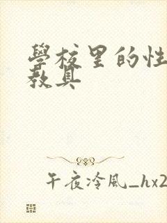 学校里的性教学教具