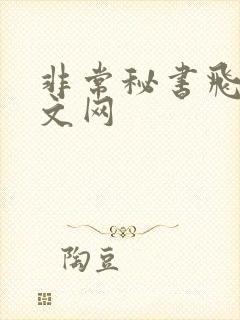 非常秘书飞速中文网