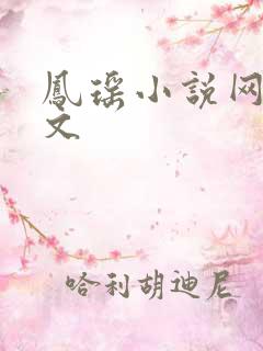 凤瑶小说网高辣文