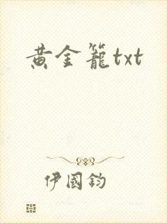 黄金笼txt