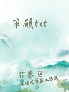 宁愿txt