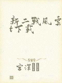 新二战风云txt下载