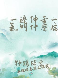 一边伸舌一边喘气叫什么病