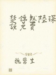 楚锦然陆琛年小说免费